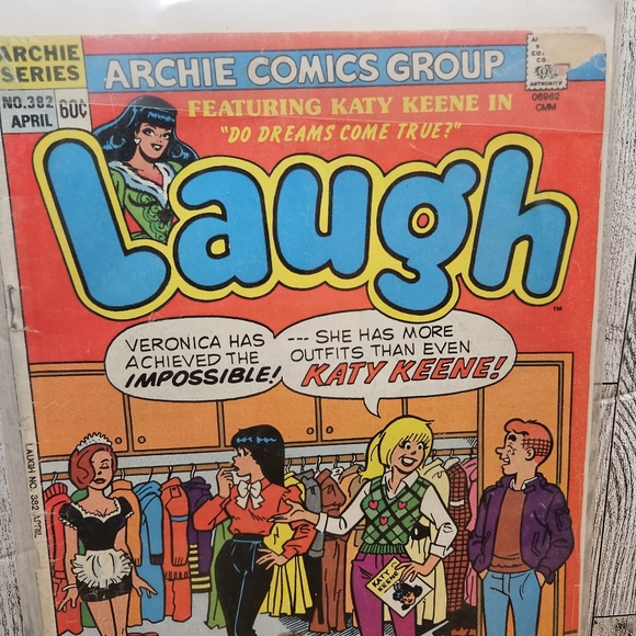 Archie Series No. 382 Laugh Archie Comics Group Comic Book - Picture 10 of 11